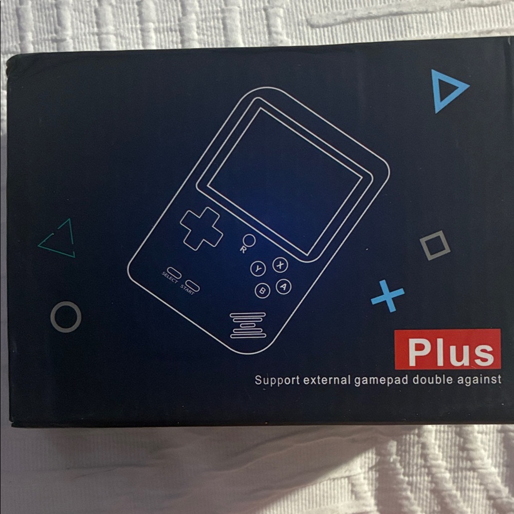 Handheld Game Console - Black 500 games preloaded